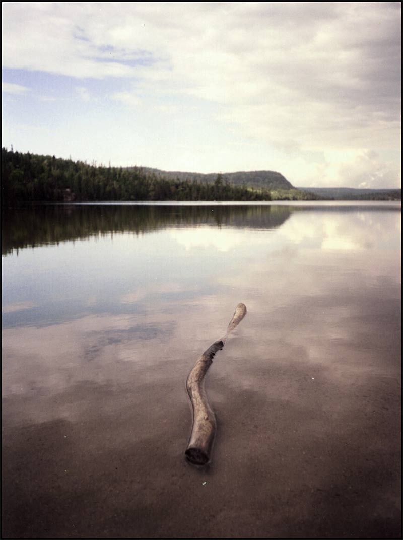 Lago en Canadá