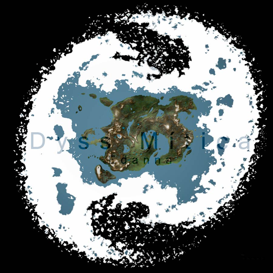 Mapa general del Mundo de Dyss